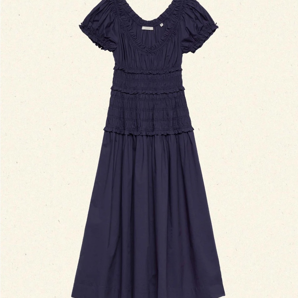 Doen Leanne Blue Dress